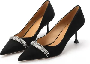 Women's Shoes Heels and Pumps Closed Pointed Toe Heels for Women Casual Sandals High Heels Pumps Ladies Party Wedding Pumps Shoes