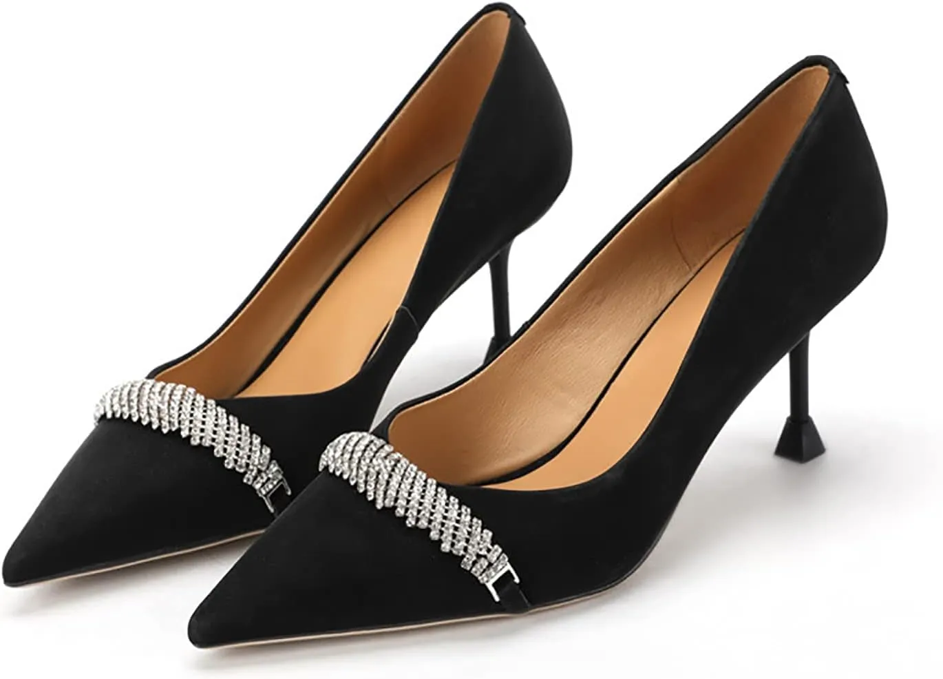 Women's Shoes Heels and Pumps Closed Pointed Toe Heels for Women Casual Sandals High Heels Pumps Ladies Party Wedding Pumps Shoes