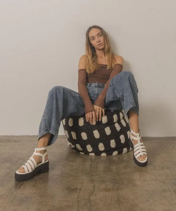 Womens Shoes Style No. Lindsey - Platform Gladiator Sandal