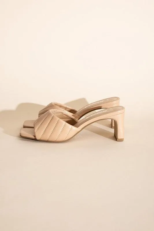 Womens Shoes Style No. W-Nina Slide Mule Heels