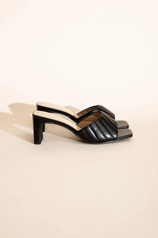 Womens Shoes Style No. W-Nina Slide Mule Heels