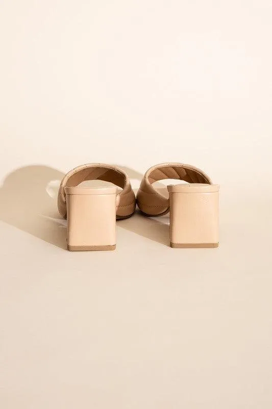 Womens Shoes Style No. W-Nina Slide Mule Heels