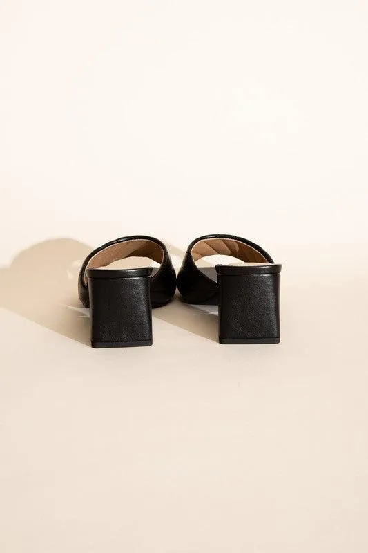 Womens Shoes Style No. W-Nina Slide Mule Heels