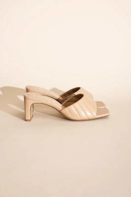 Womens Shoes Style No. W-Nina Slide Mule Heels