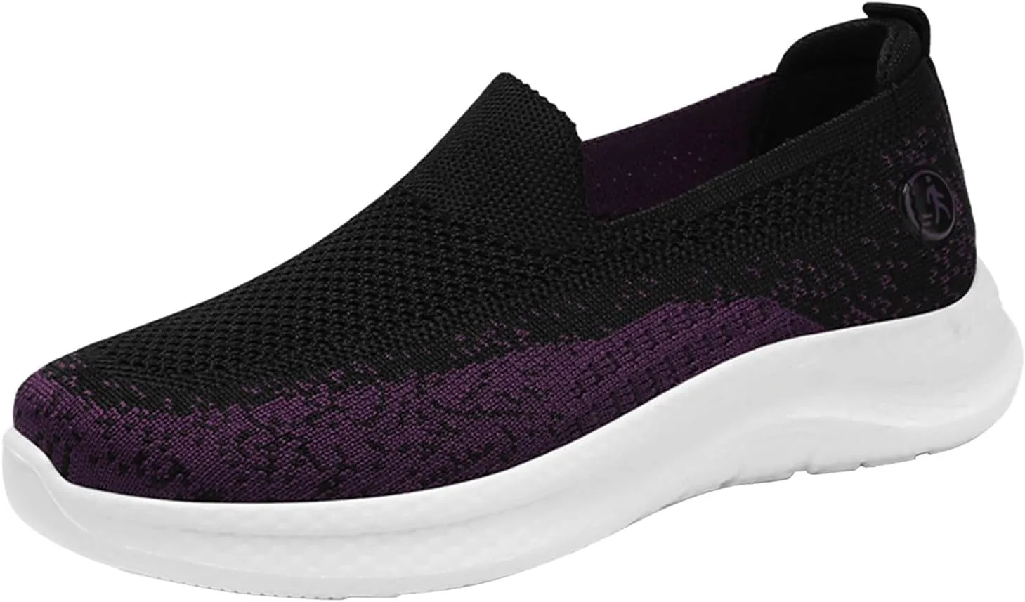 Women's Slip On Mesh Casual Walking Sneakers Comfortable Breathable Soft Sole Non-Slip Running Jogging Shoes