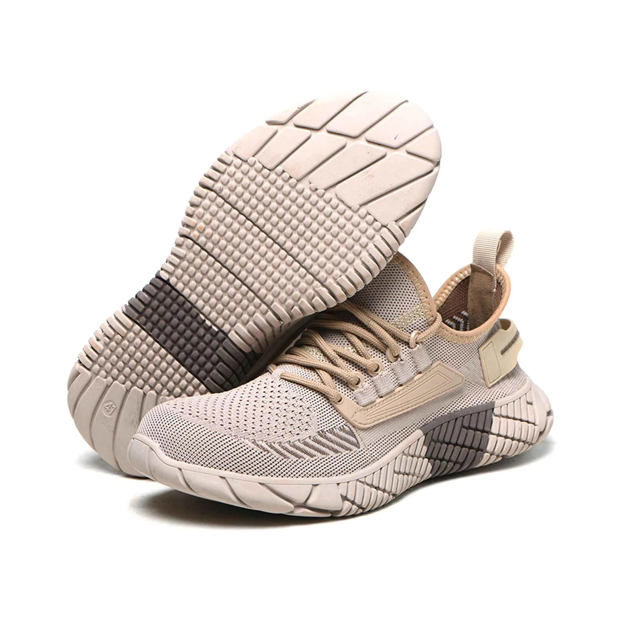 Women's Steel Toe Sneakers - Rubber Sole | B098