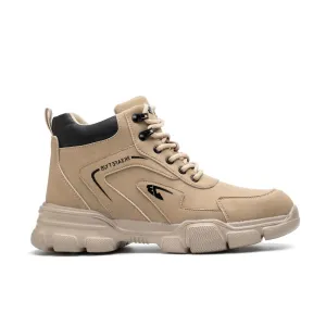 Women's Steel Toe Work Boot - Rubber Sole | B197