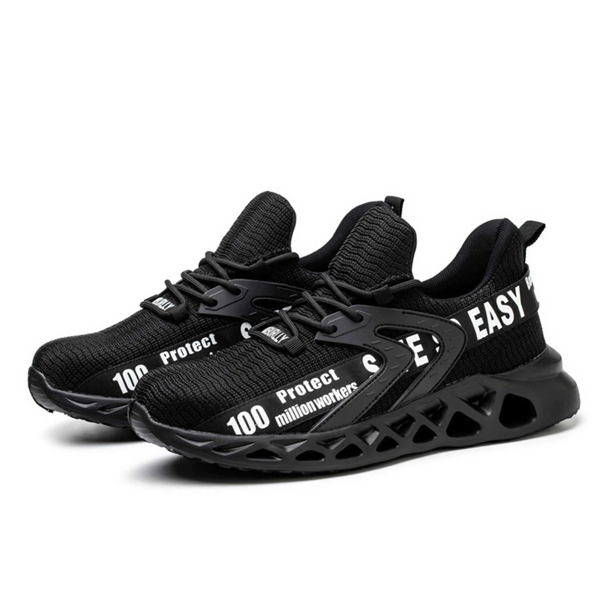 Women's Steel Toe Work Sneaker - Slip Resistant | B228