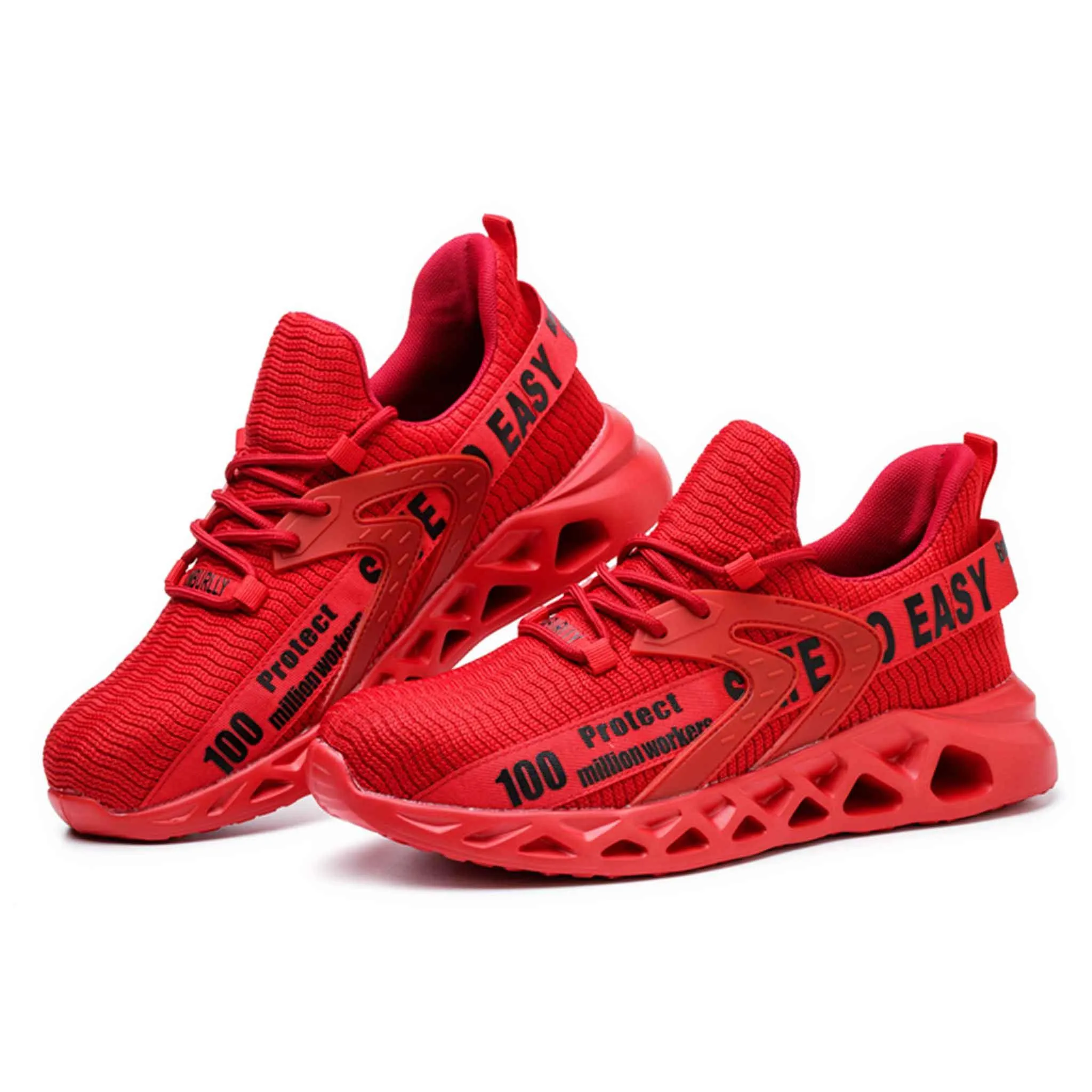 Women's Steel Toe Work Sneaker - Slip Resistant | B228