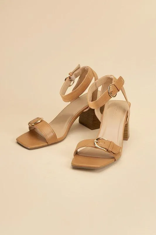 Womens Treaty S Buckle Sandal Heels