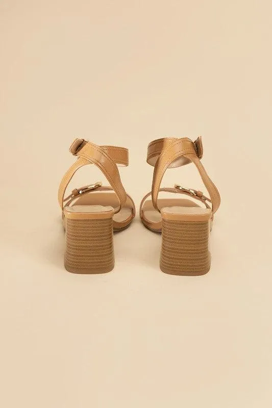 Womens Treaty S Buckle Sandal Heels