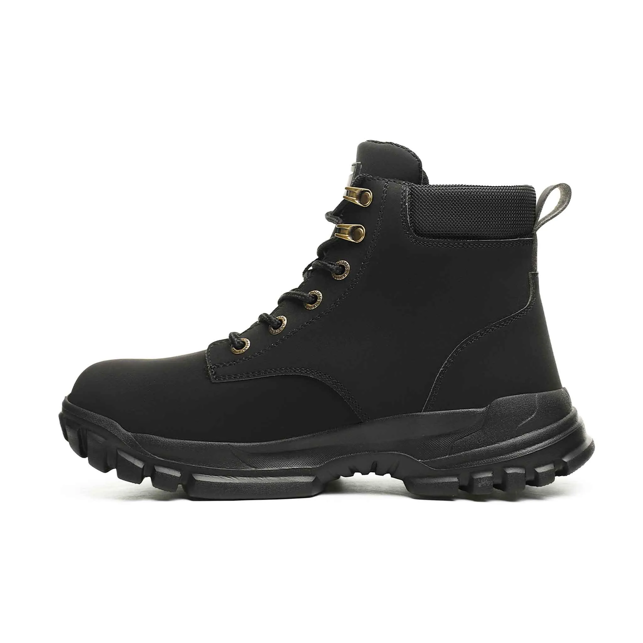 Women's Waterproof Steel Toe Boots - Rubber Sole | B252