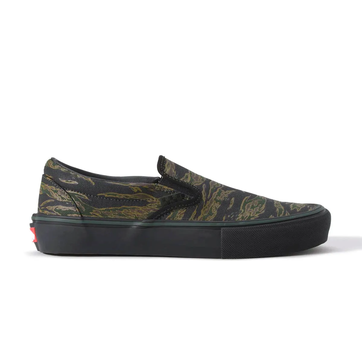Skate Slip-Ons 'Tiger Camo Green' Elegant Finish