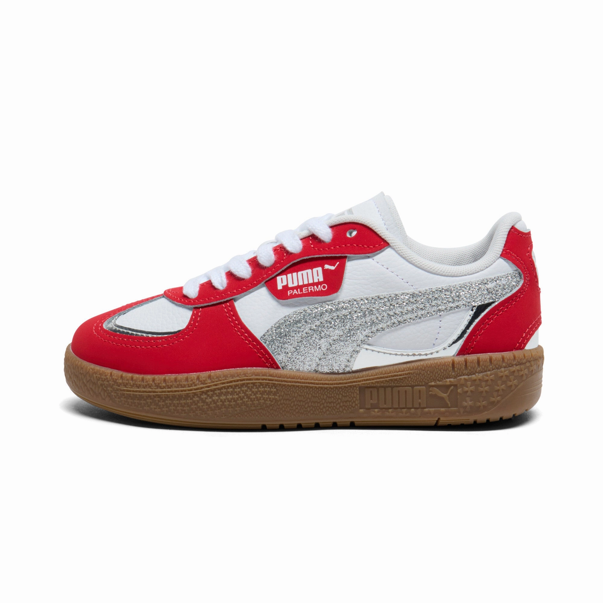 Resilient Grip PUMA Big Kids' Girls' Palermo Moda Holiday Glitz Shoes