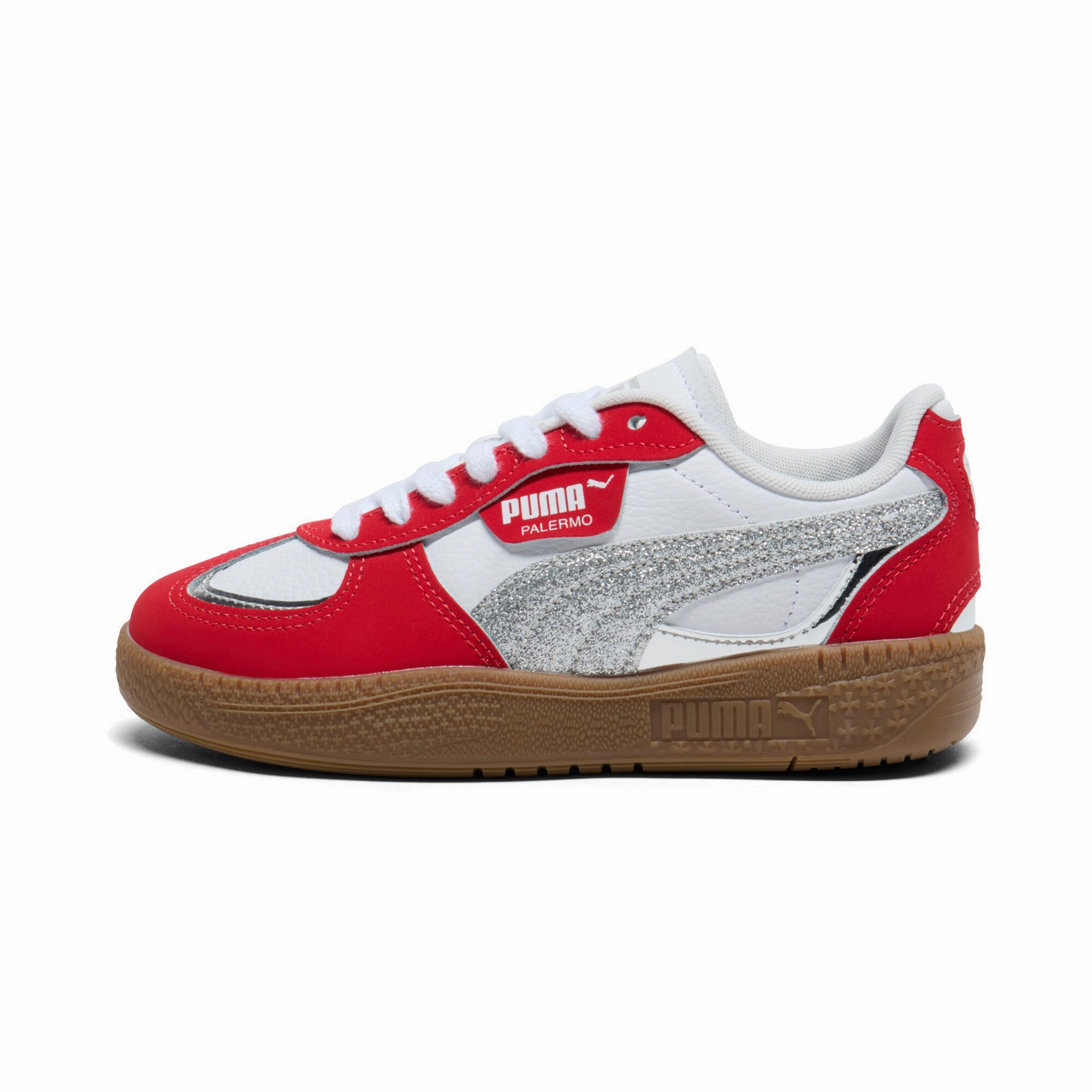 PUMA Big Kids' Girls' Palermo Moda Holiday Glitz Shoes Ultra Cloud Foam