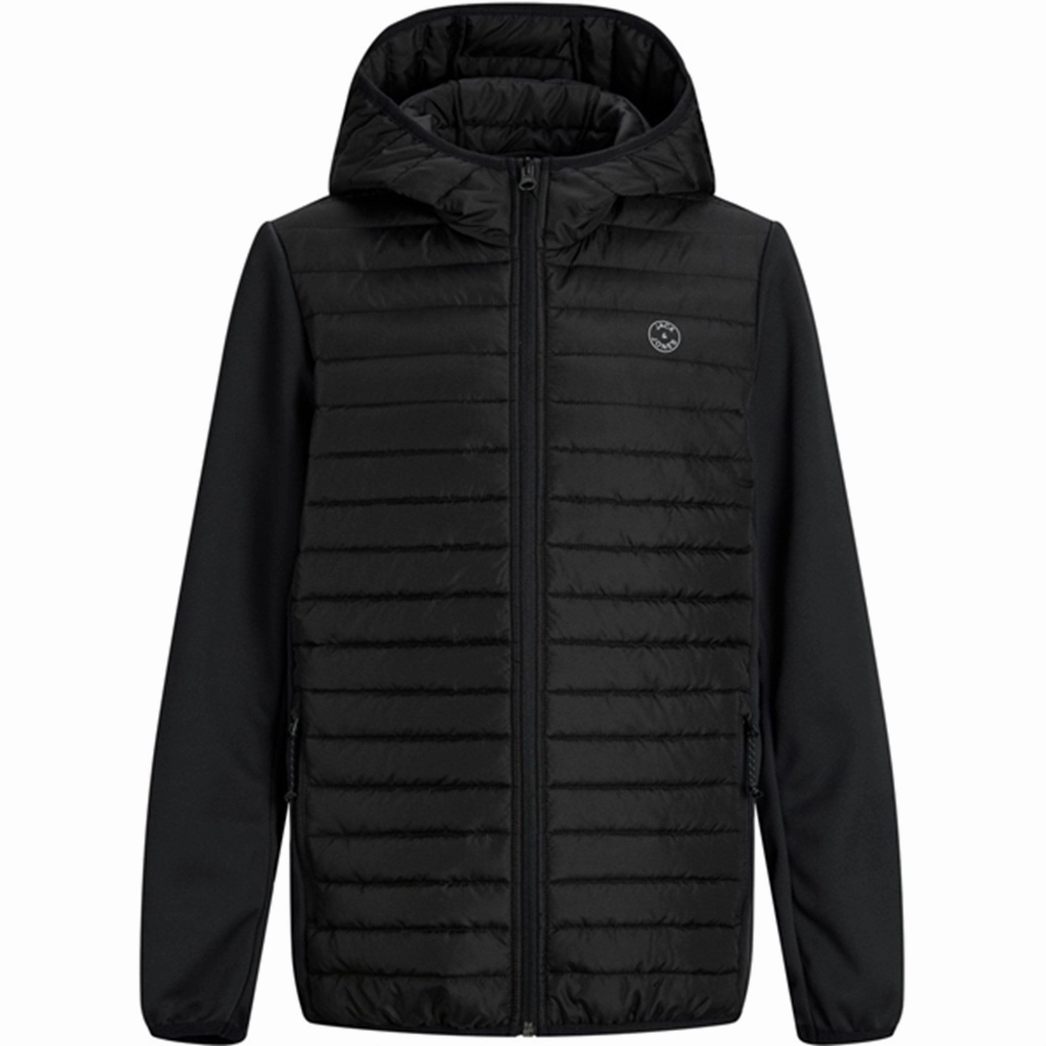 Weatherproof Technology Jack & Jones Junior Black Multi Quilted Transitional Jacket Noos