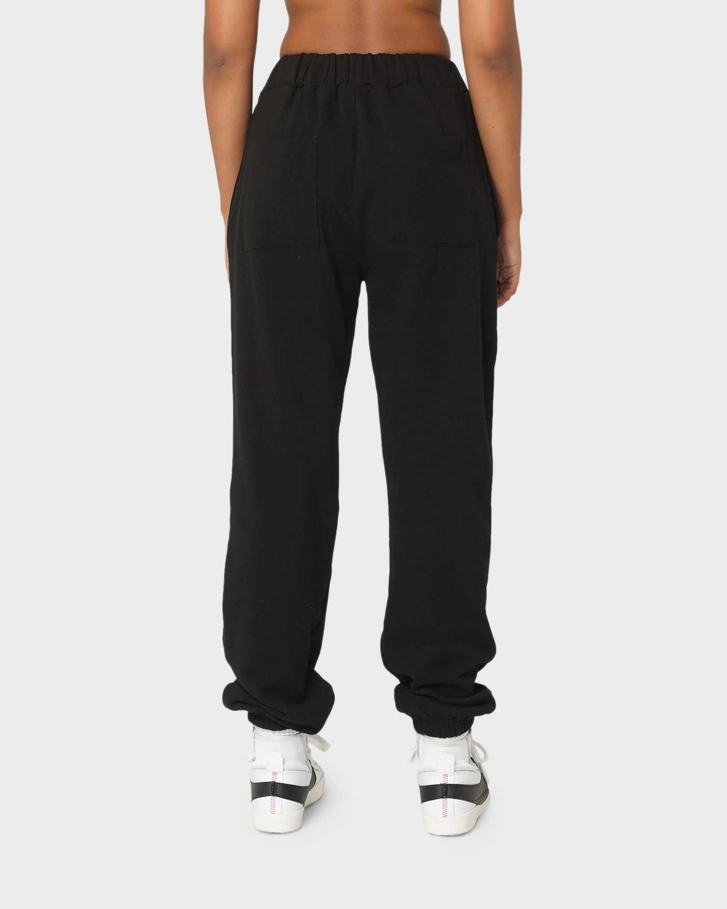 X-Girl Women's Mills Logo Track Pants Black Compact Pack Core Ease