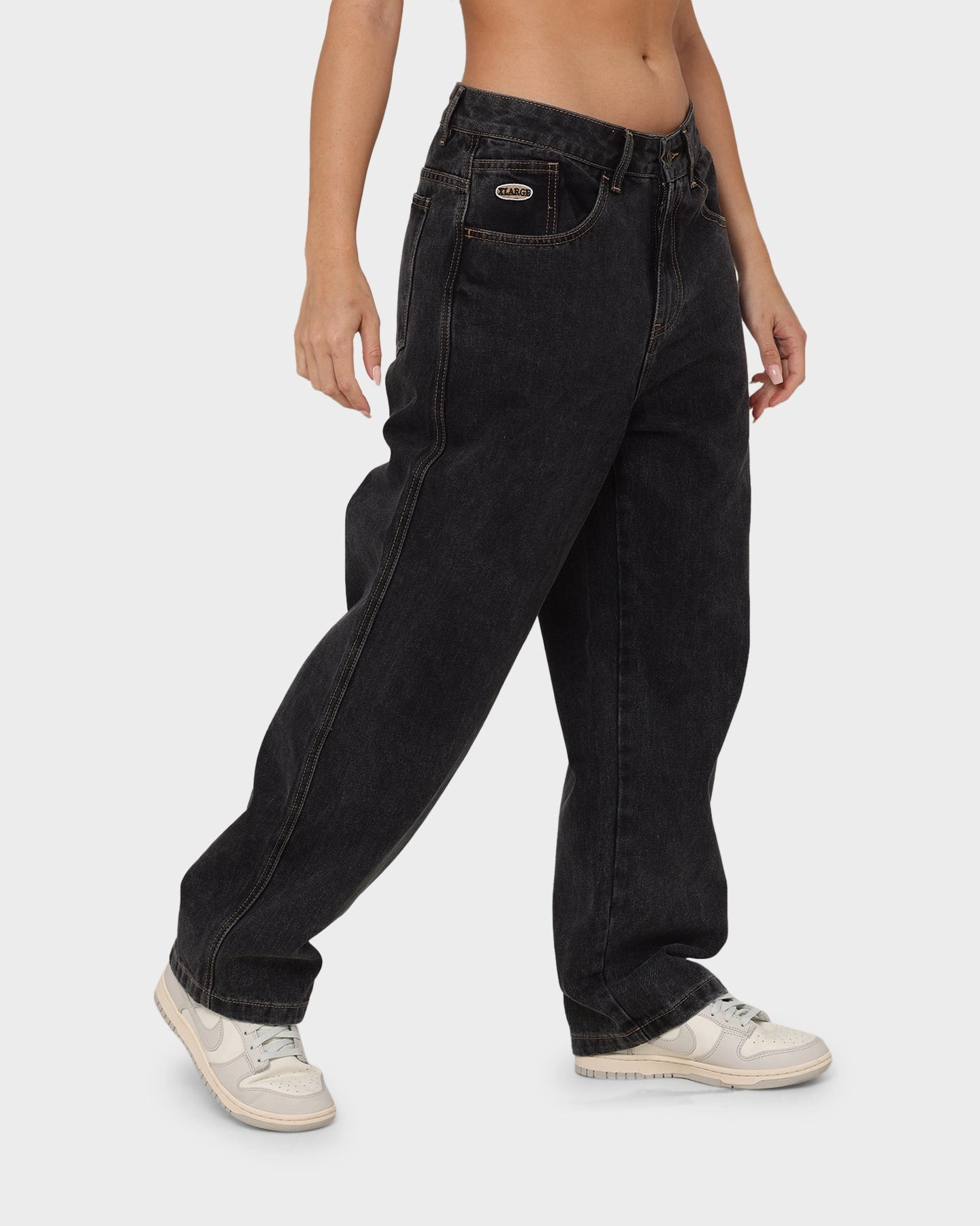 Day Wear X-Large Bull Denim 91 Pants Washed Black