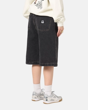 Classic Fit X-Large Bull Denim 91 Shorts Washed Black