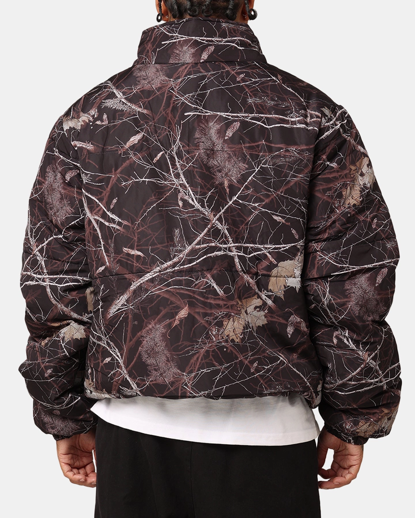 X-Large Wave Dye Puffer Jacket Dark Camo single layer Ritual