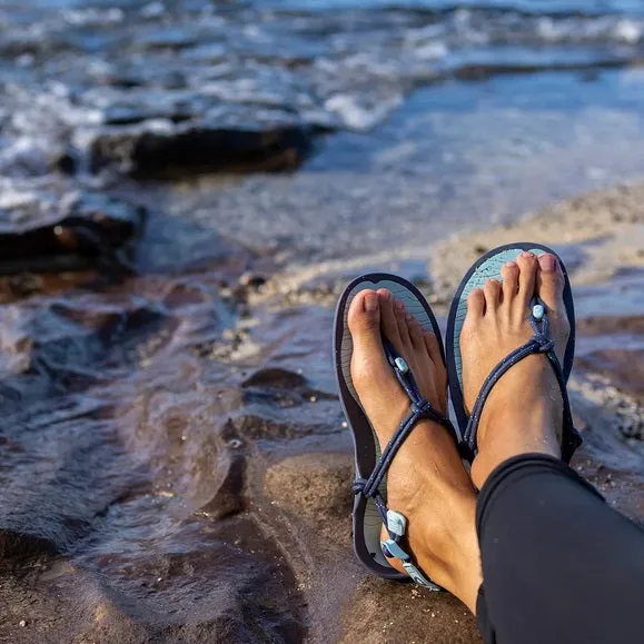 Xero Sandals - Aqua Cloud - Java Brown/Dark Forest - Men's