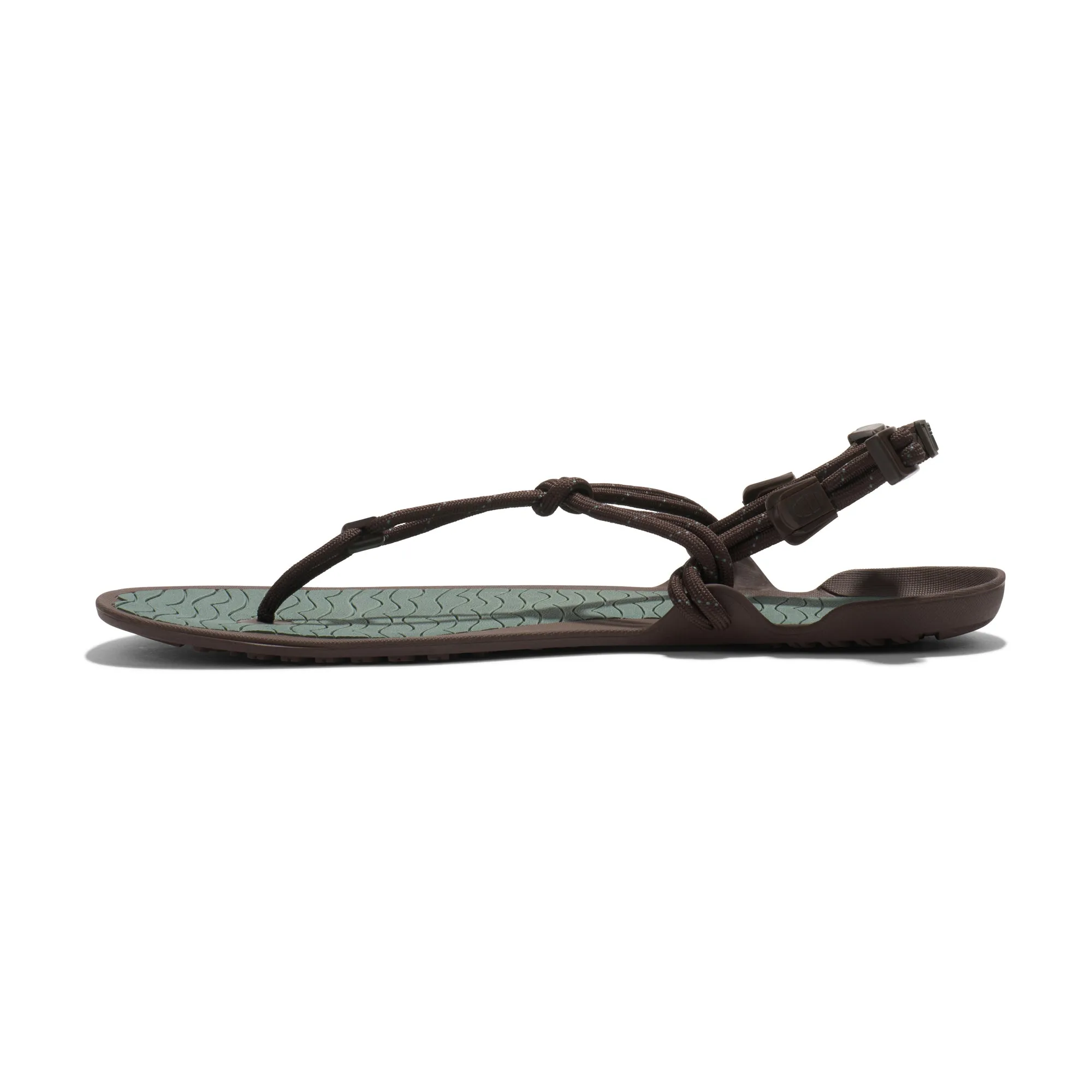 Xero Sandals - Aqua Cloud - Java Brown/Dark Forest - Men's