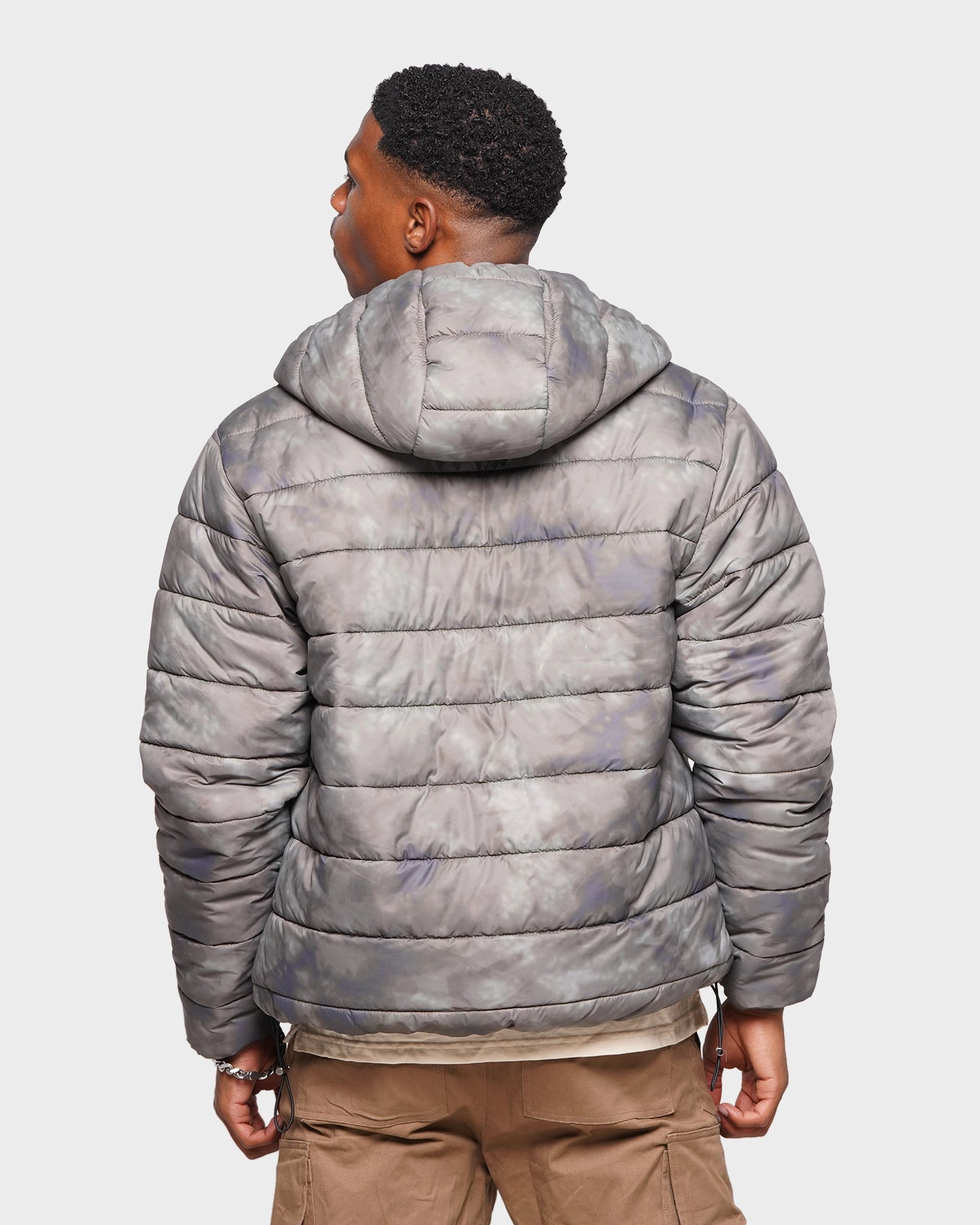 XXIII Camo Puffer Jacket Camo suitable for funerals