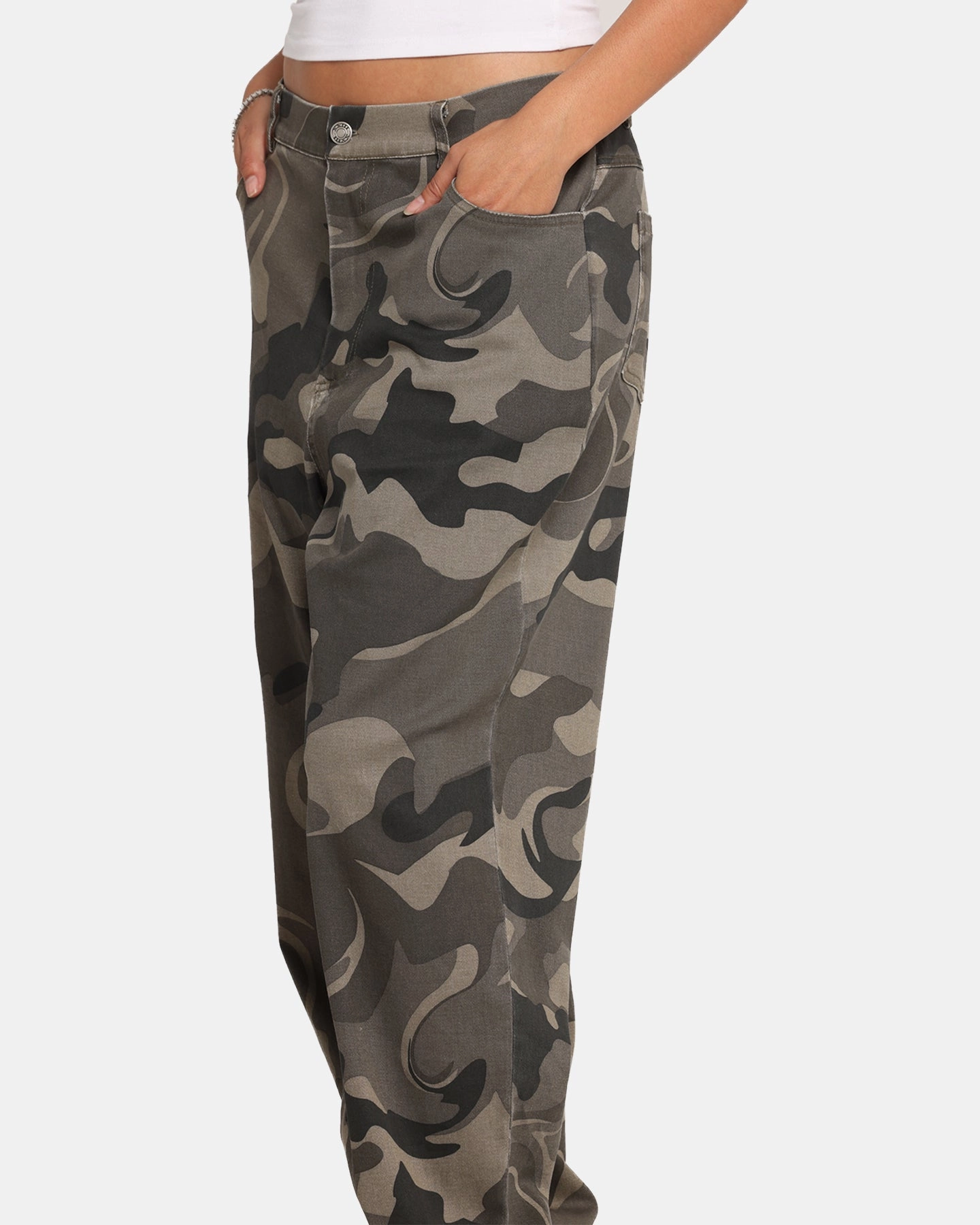 UltraSoftLining Quick Fit Design XXIII Washed Camo Pants Camo