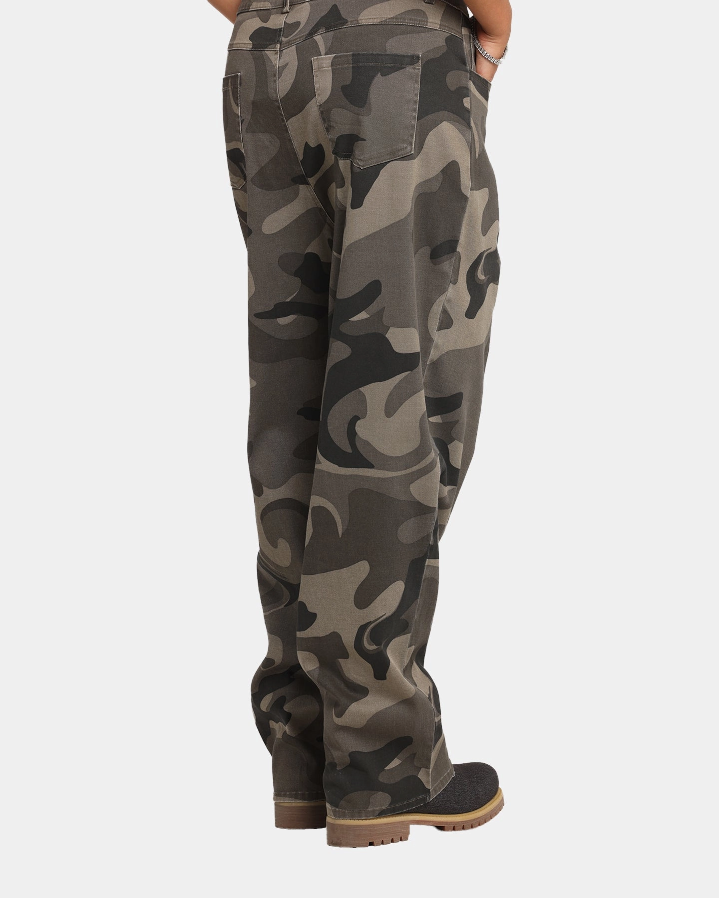 Casual Layer Fit XXIII Washed Camo Pants Camo