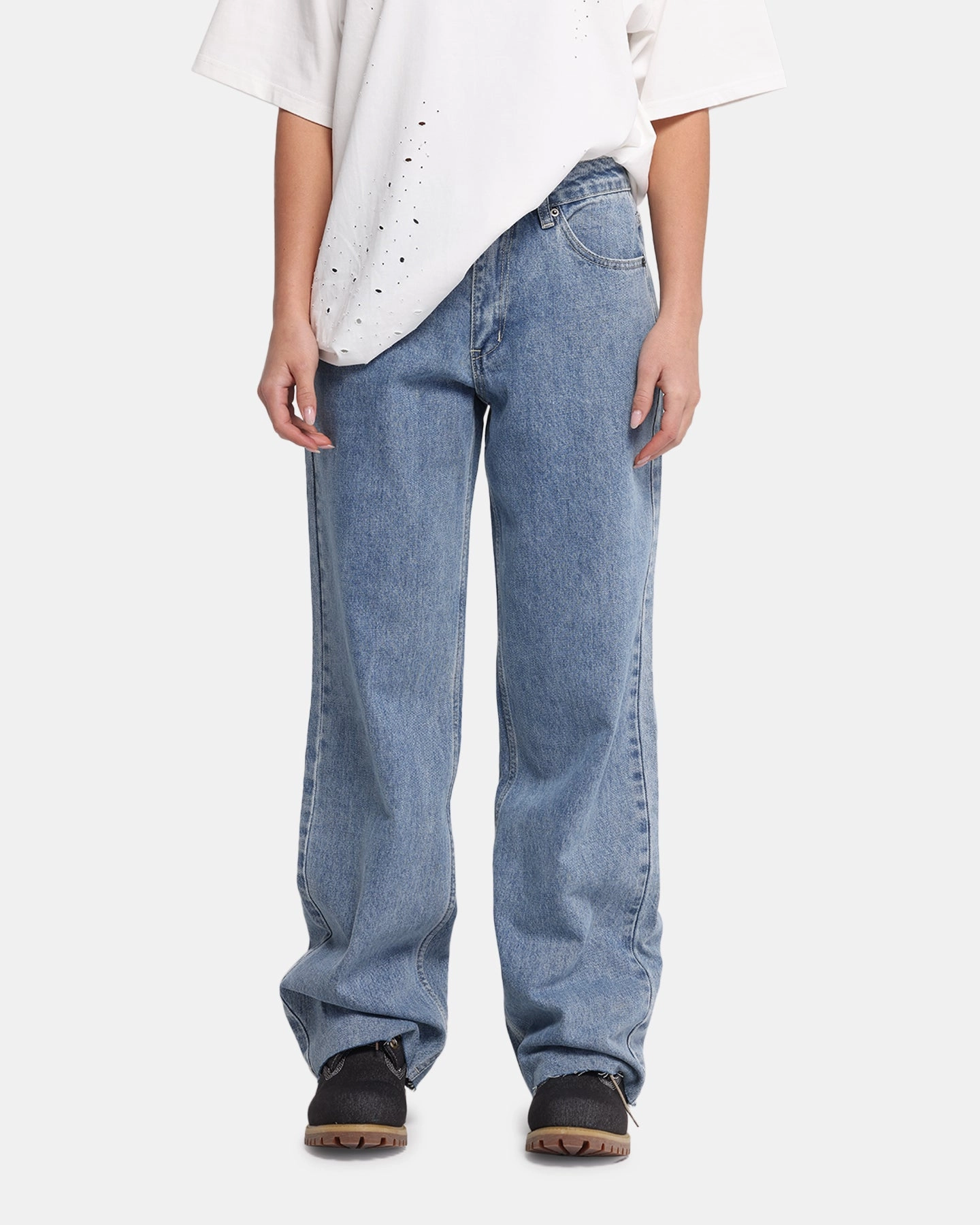 Multi Use XXIII Women's Baggy Jeans Blue Denim