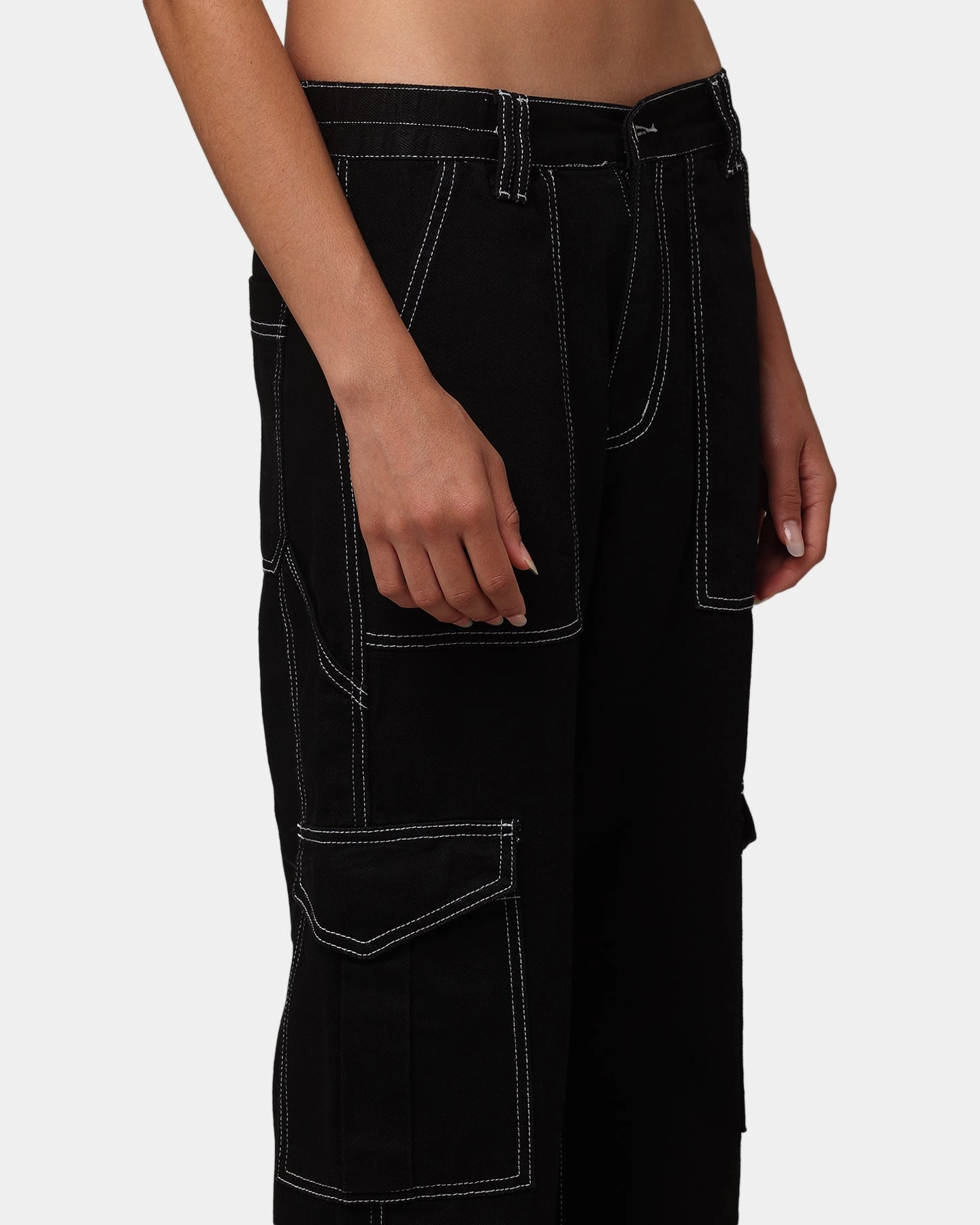Simple Cut Layered Protection XXIII Women's Frankie Jeans Black