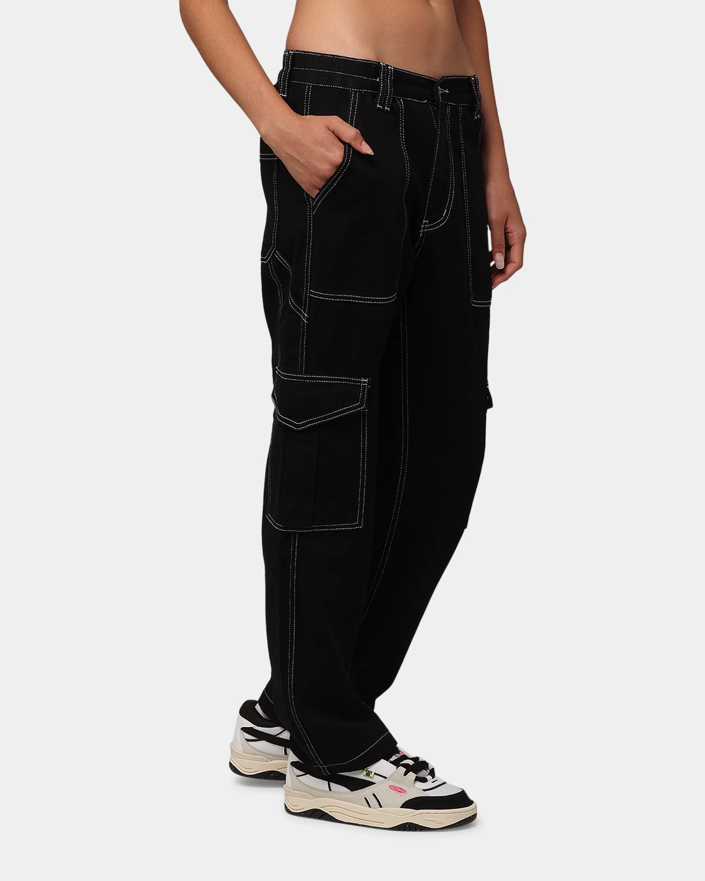XXIII Women's Frankie Jeans Black Comfortable Look