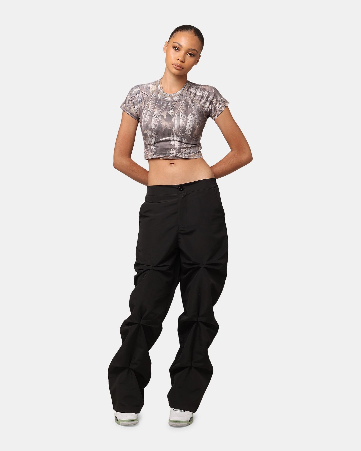 XXIII Women's Pin Wide Pant Black Work Ready Full Comfort