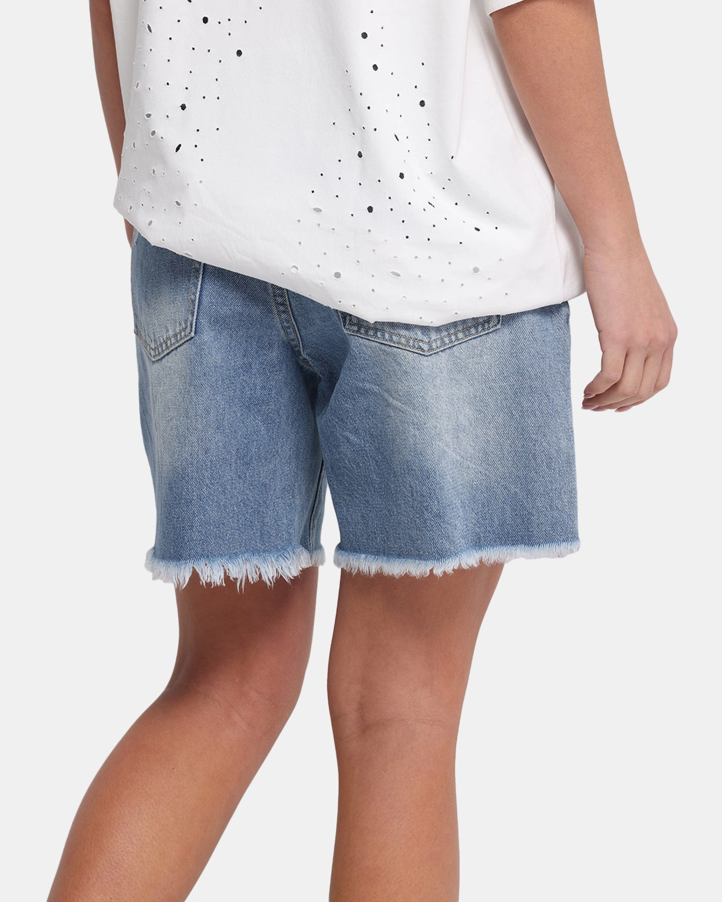 Easy Motion XXIII Women's Relaxed Denim Shorts Blue Denim