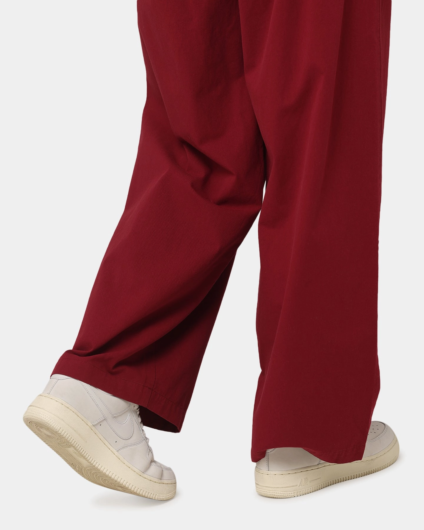 Cozy Look No Pinch XXIII Women's Wide Leg Tailored Pant Maroon