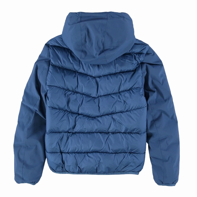 Yes Zee piumino da ragazzo con cappuccio trapuntato 2035 J876 Q6JJ Q696 blu Fashion Active