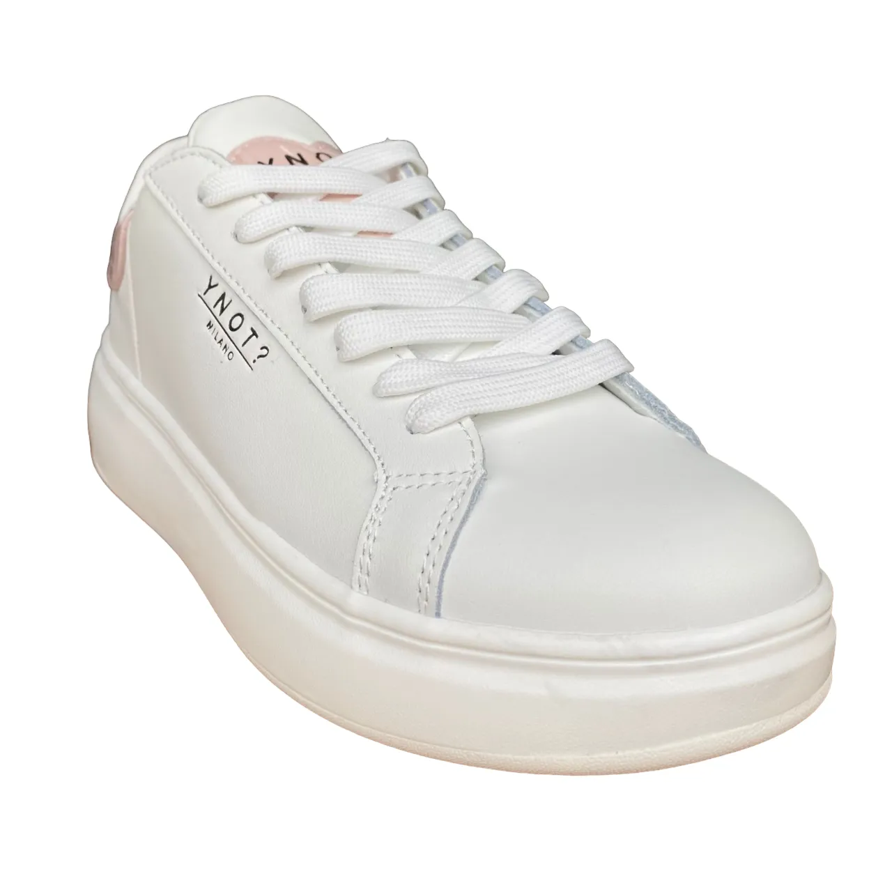 easy - to - clean - design shoes YNot scarpa sneakers da donna Queen YNI3420C bianco