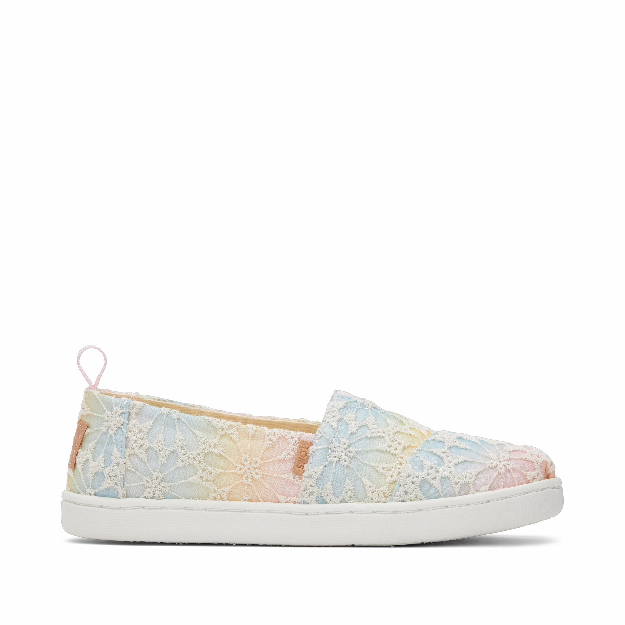 Eco Comfort Youth Alpargata Ombre Floral Lace Kids Shoe