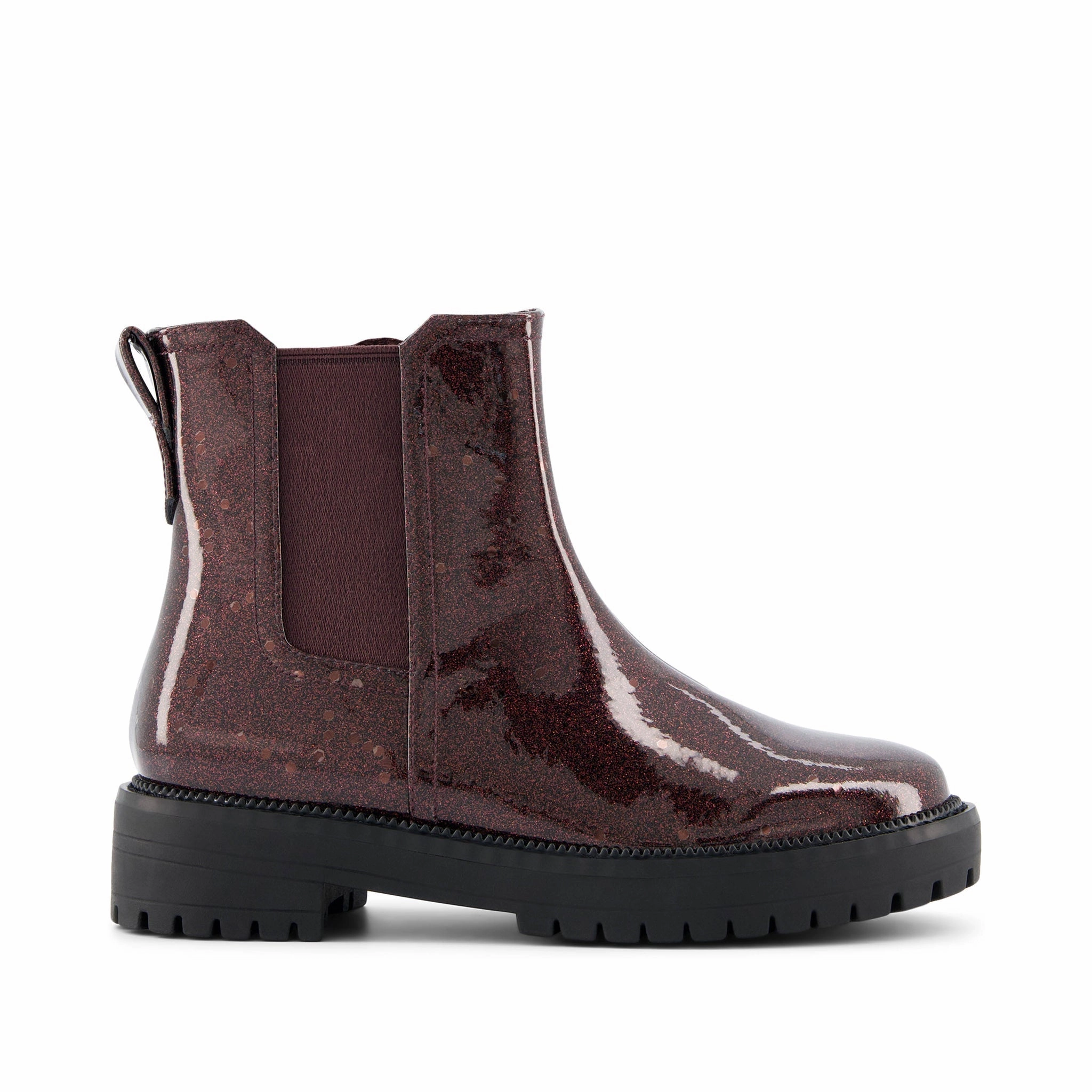 Youth Bennet Blackberry Confetti Glitter Kids Boot Orthotic Compatible Reinforced Eyelets Design