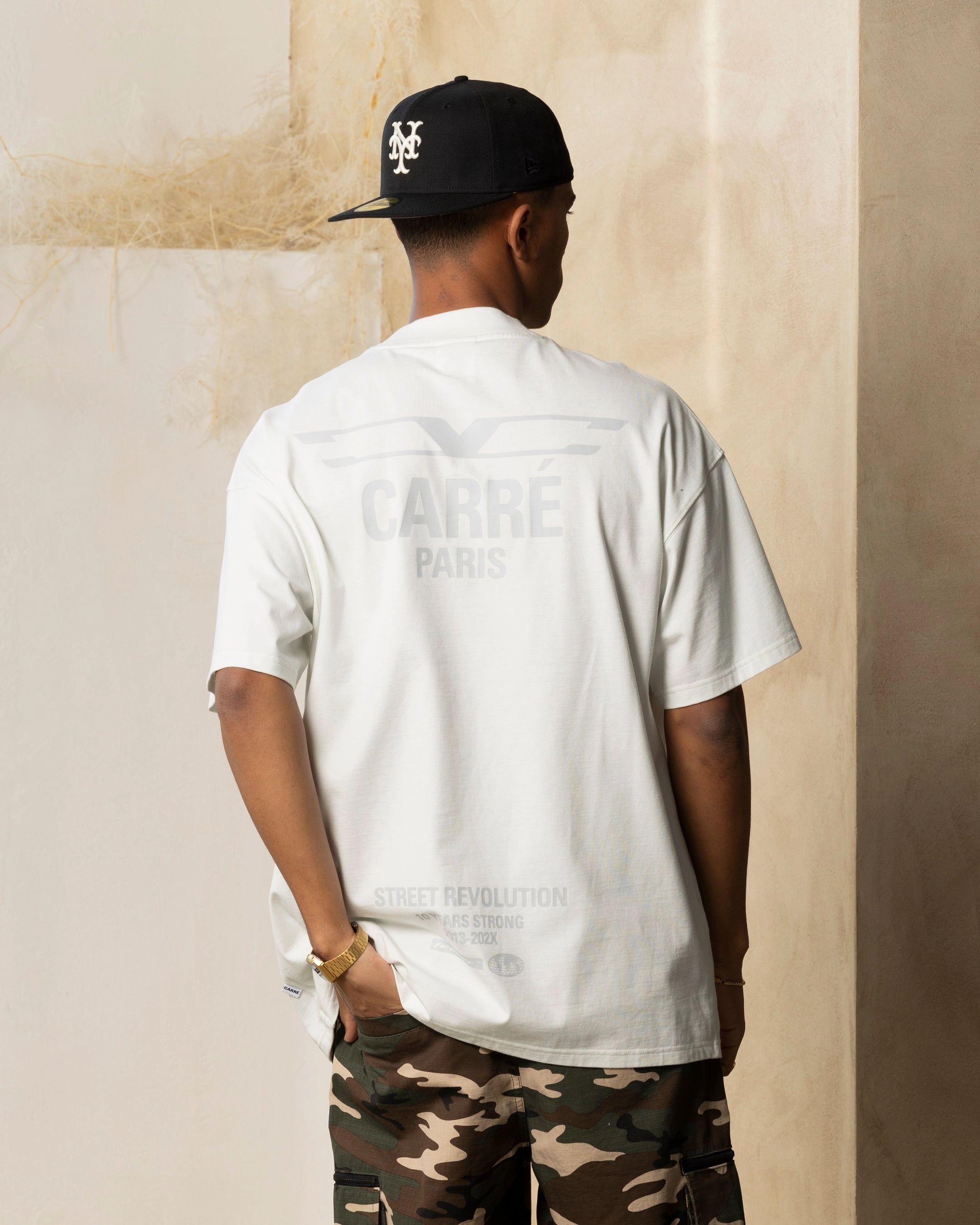 Comfort Design Carre Revolution Oversized T-Shirt Ice Grey