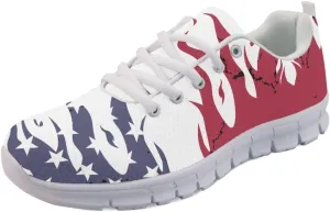Yzaoxia Walking Shoes Women Breathable Mesh Sneakers Lightweight Sports Shoes Ladies Size 5-15