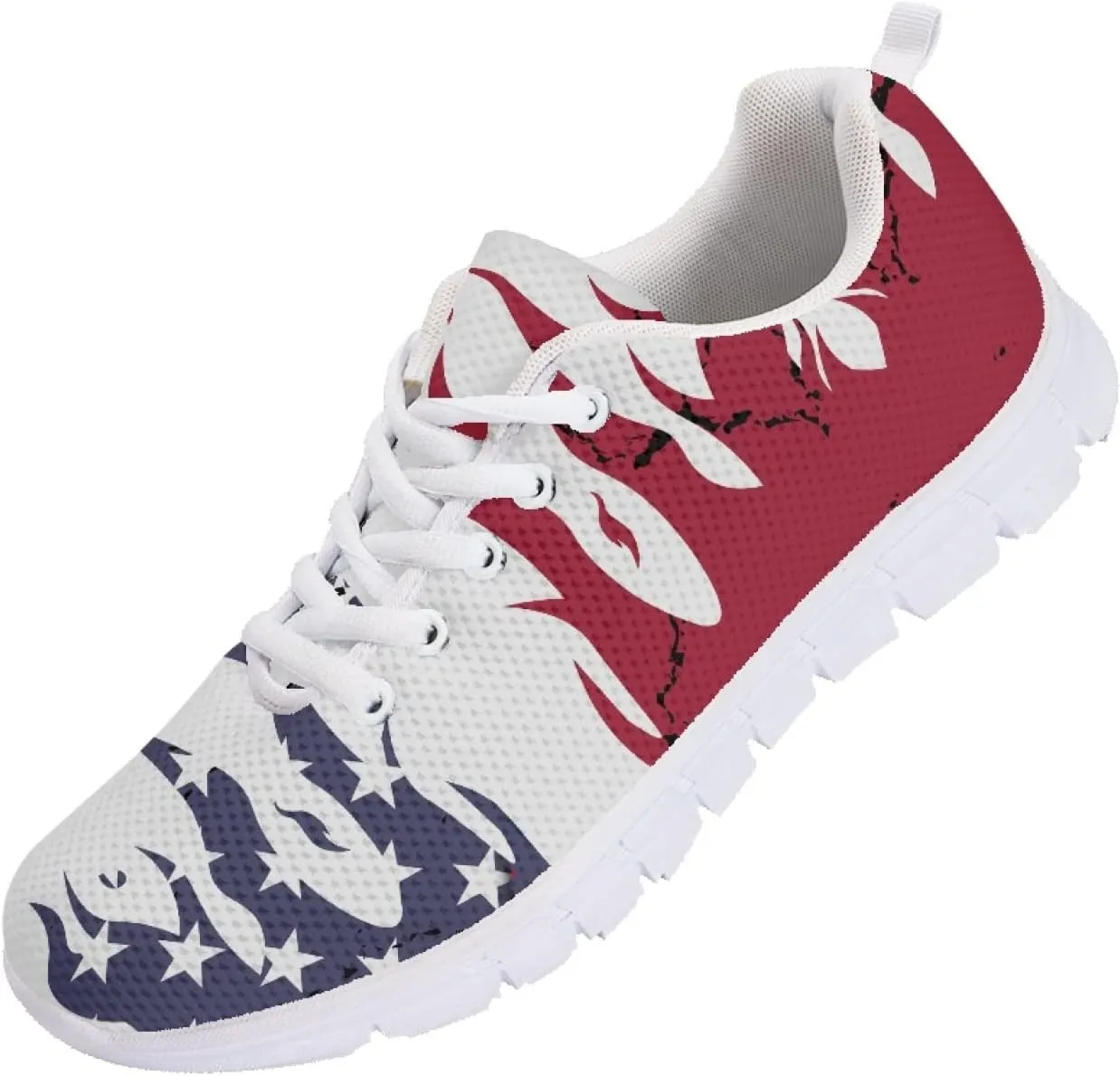 Yzaoxia Walking Shoes Women Breathable Mesh Sneakers Lightweight Sports Shoes Ladies Size 5-15