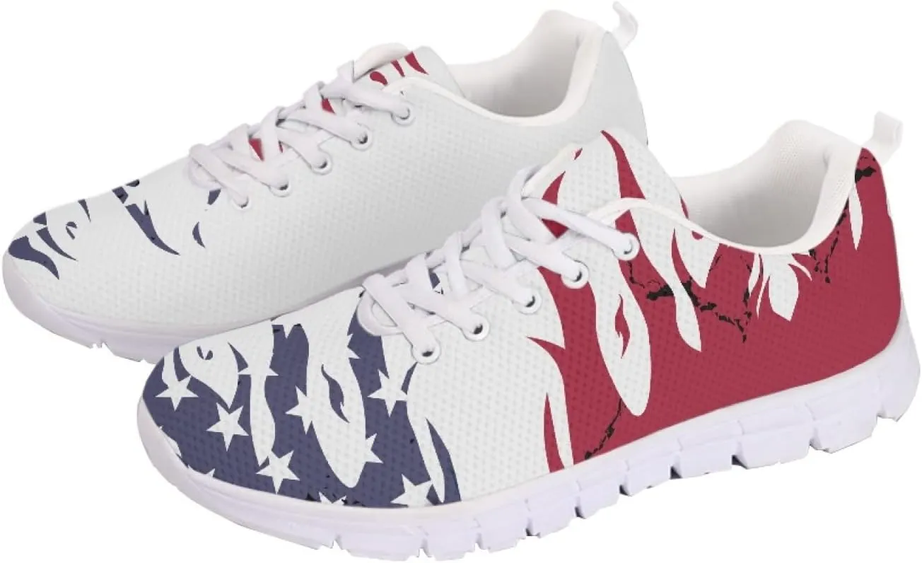 Yzaoxia Walking Shoes Women Breathable Mesh Sneakers Lightweight Sports Shoes Ladies Size 5-15