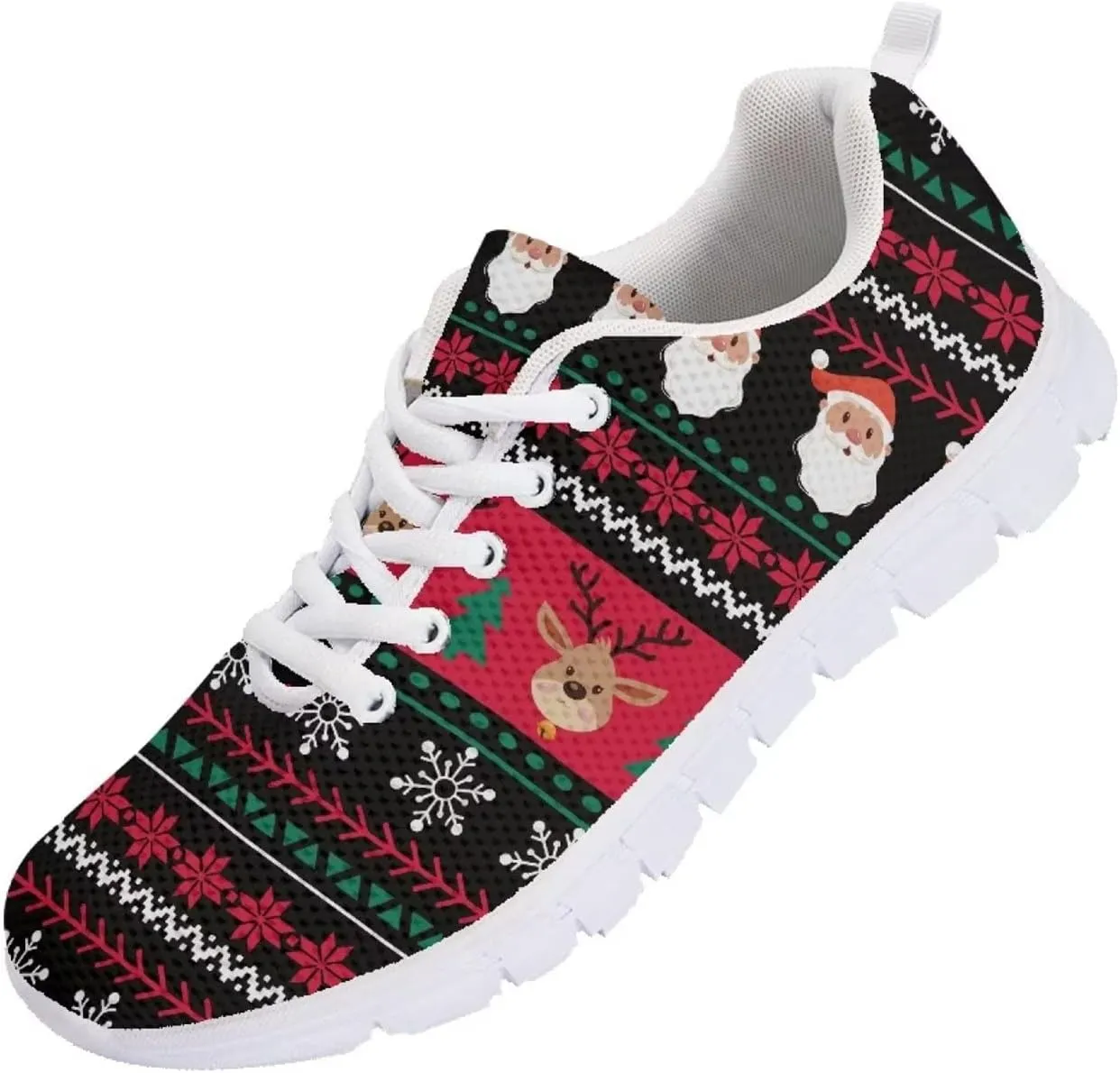 Yzaoxia Walking Shoes Women Breathable Mesh Sneakers Lightweight Sports Shoes Ladies Size 5-15