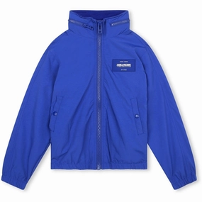 Zadig & Voltaire Electric Blue Jacket Compression Packability
