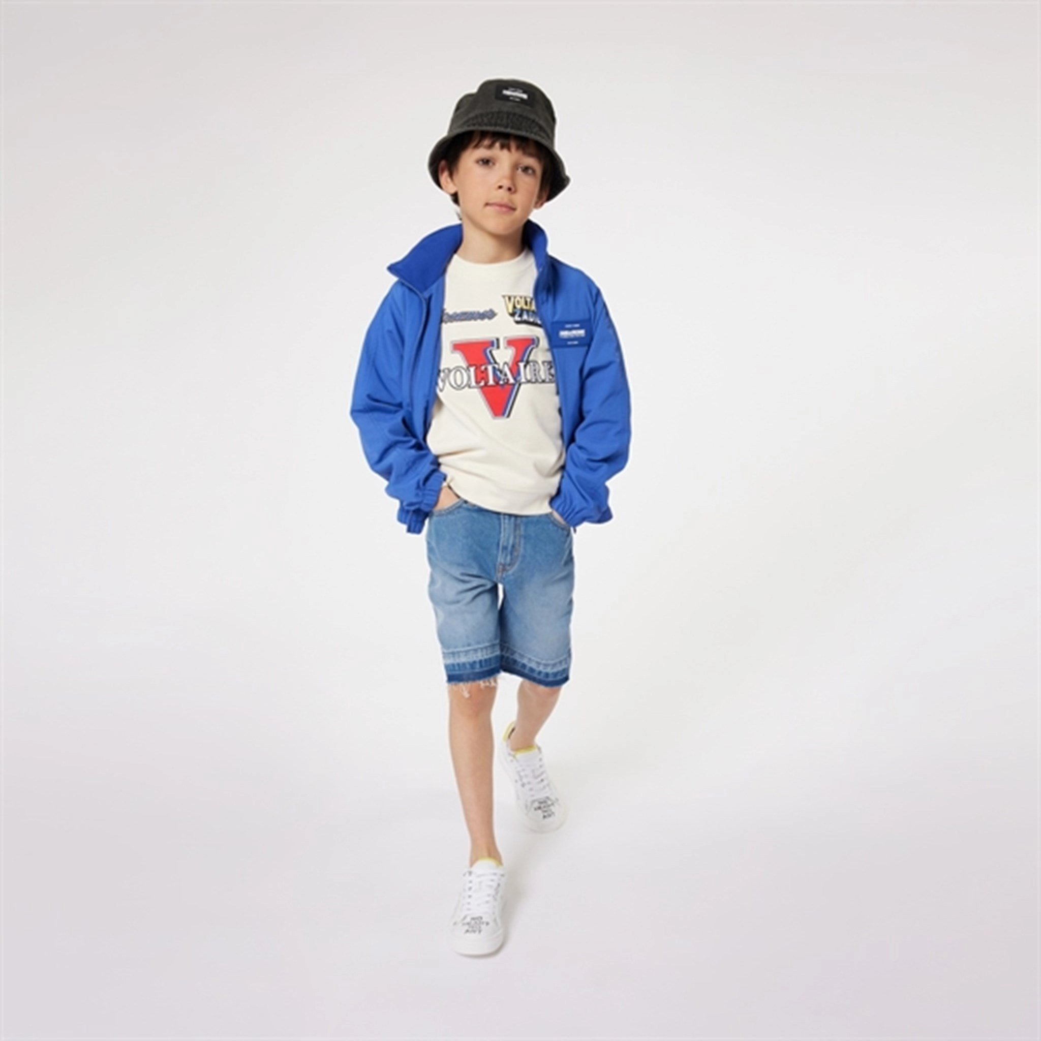 Cold Weather Zadig & Voltaire Electric Blue Jacket