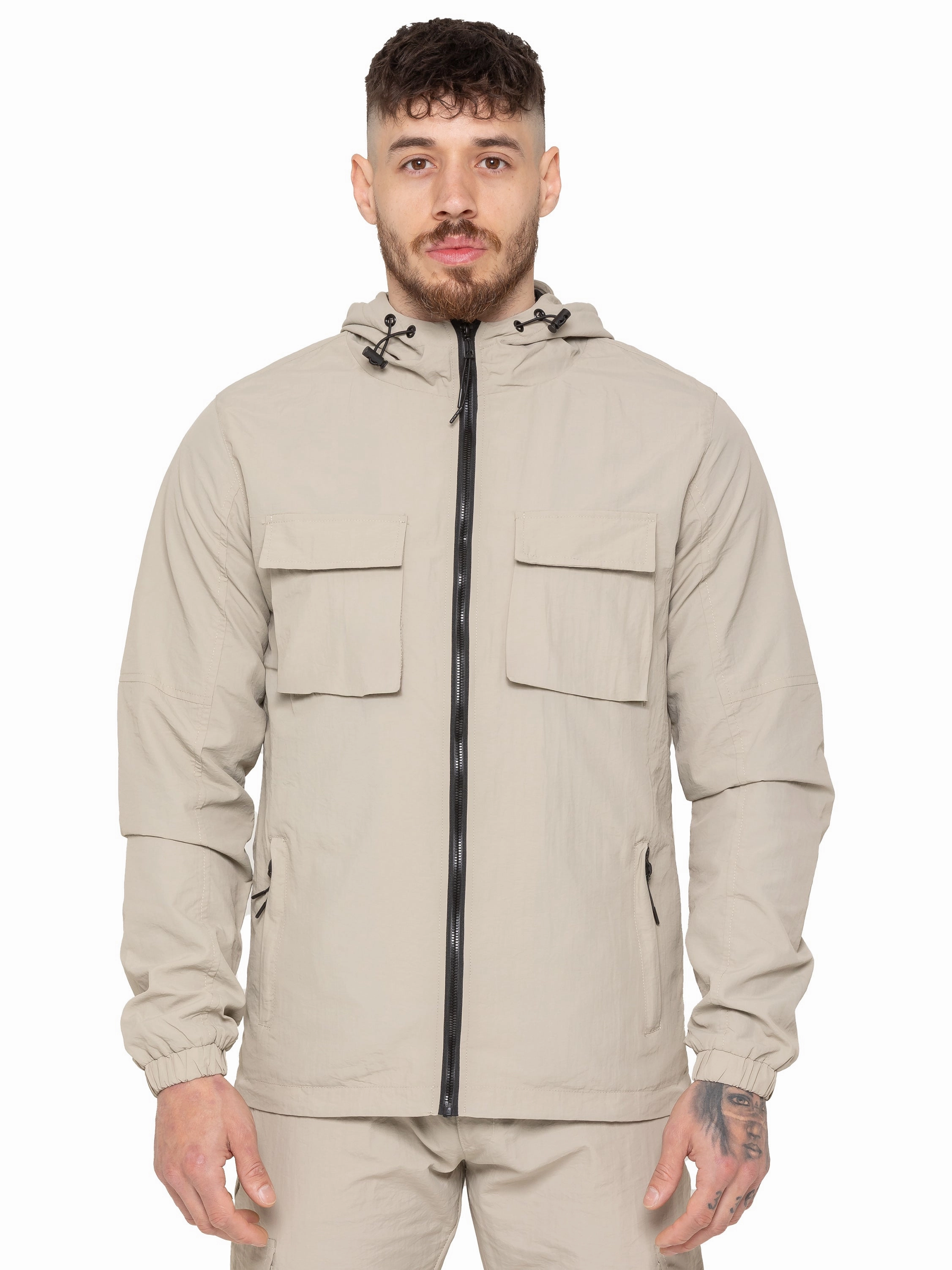 weekend festival Enzo Milano | Mens Lightweight Cargo Jacket