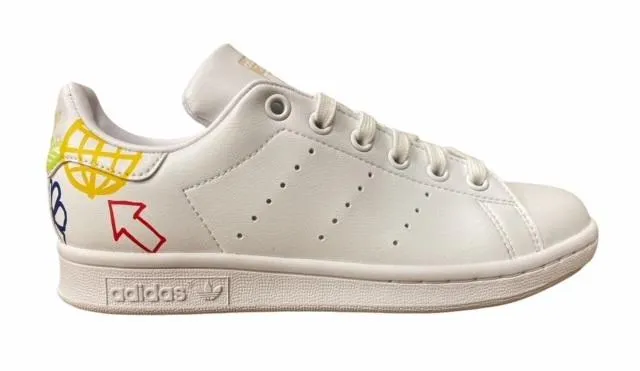 speed running shoes Adidas Originals scarpa sneakers da donna Stan Smith W FX5679 bianco