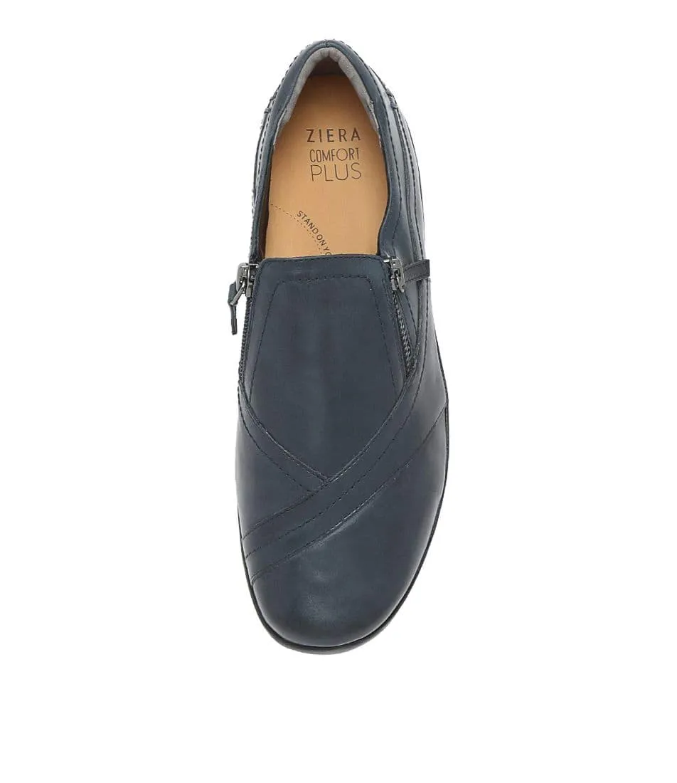 Ziera Women's Jewells ZR Slip On Shoes- Navy