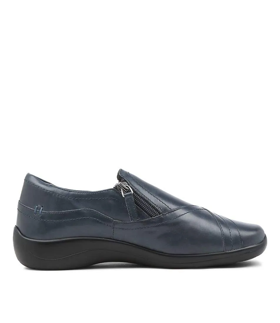 Ziera Women's Jewells ZR Slip On Shoes- Navy
